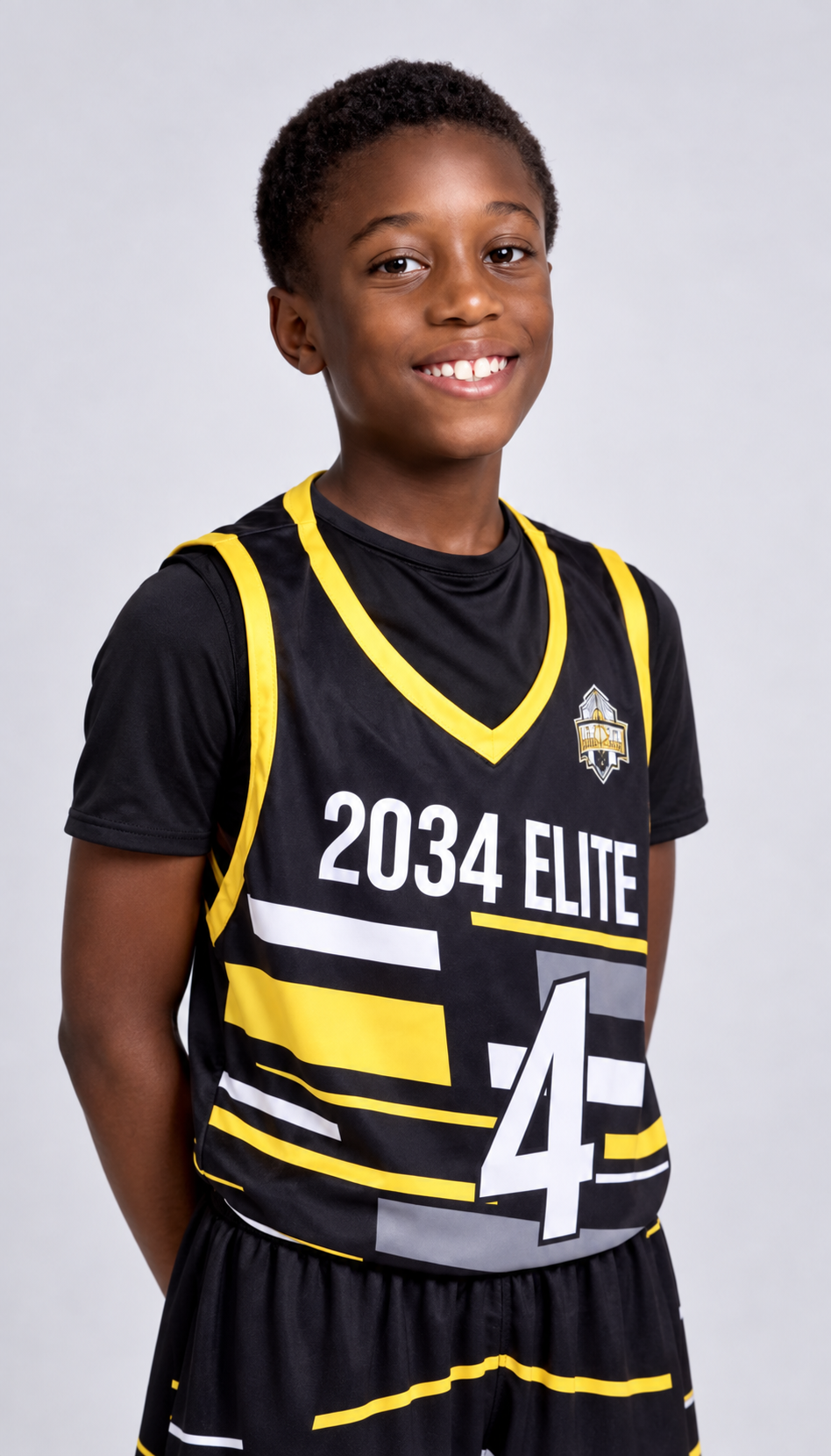 Kais Beverly in his 2034 ELITE uniform